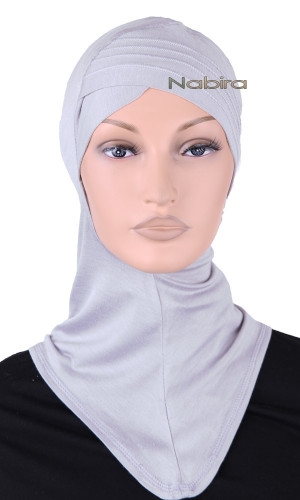Hijab cagoule HC07 plissé