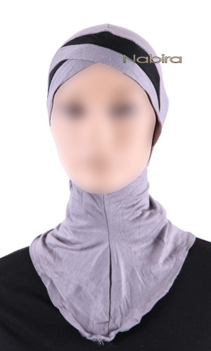 Hijab Cagoule HC04 Bi-color