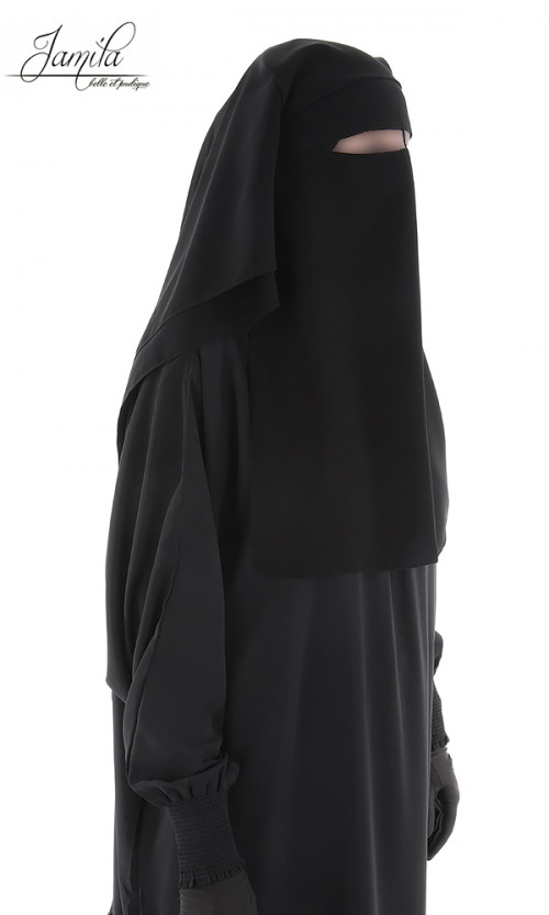 Maxi Sitar-Niqab long 3 voiles 