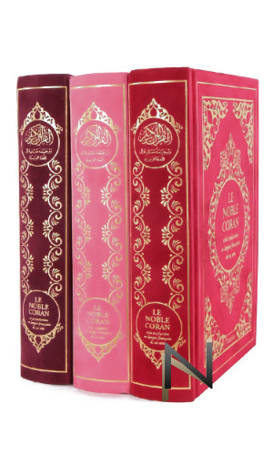 Livre : Coran luxe velours...