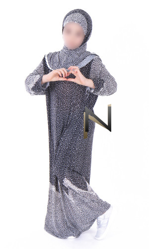 Robe hijab enfant RHE002 lycra