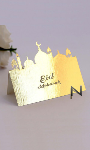 Pack of 3 Folding card "Eid...