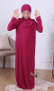 Robe hijab prière enfant RHE003