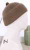 Chechia bonnet laine CH18 pompon