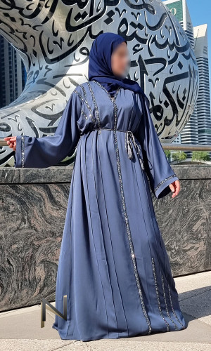 Abaya Dubai Azita tissu...