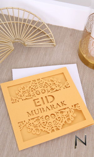 Carte de vœux "Eid Mubarak"...