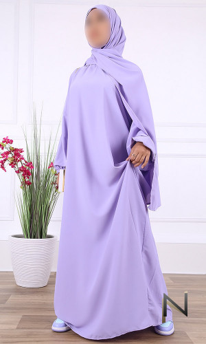 Abaya butterfly with sewn...