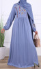 Robe maxi RLP132 broderies ethniques