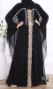 Abaya Riham 2 pièces abaya lycra et cape