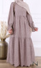 Robe longue maxi RLP143 broderie anglaise