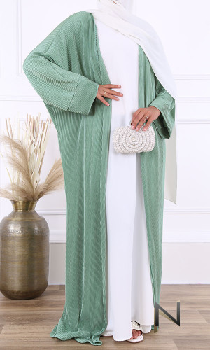 Abaya Kimono KIM001 plissée