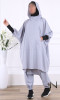 Jilbab de sport ERG70 tunique hijab intégré et sarouel