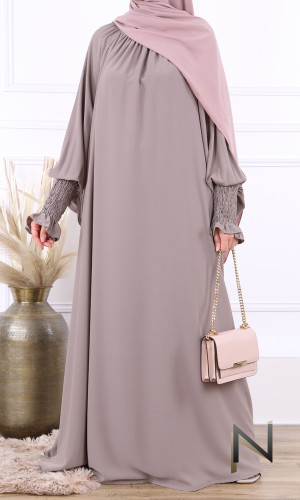Abaya ample Elana poignets...