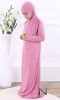 Robe hijab intégré salat fille RHE006 tissu lycra
